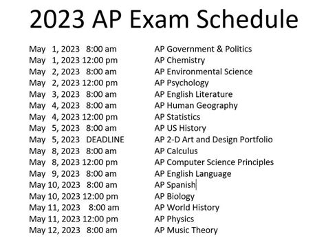 Exams 2023: Know all their schedules .